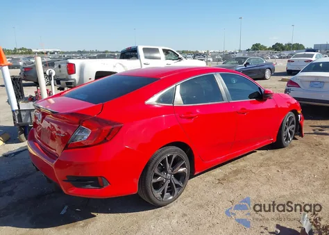 2019 Honda Civic Sport from USA, damaged, VIN 2HGFC2F85KH571154
